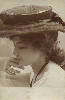 by Rita Martin, sepia-toned matte postcard print, 1900s