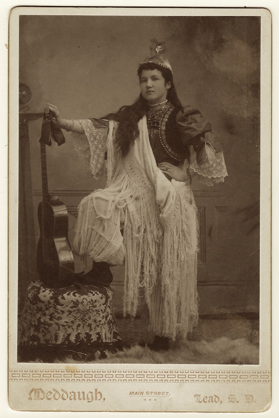 lady in costume