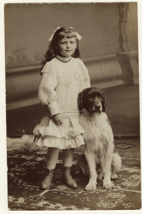 girl-and-dog