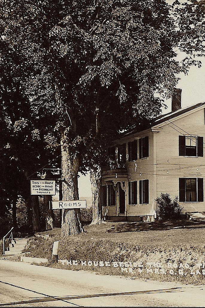 belfast maine house rppc 7