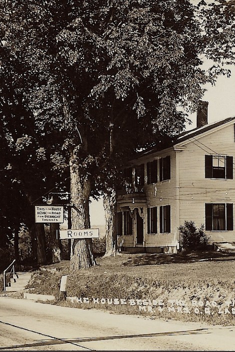 belfast maine house rppc 7